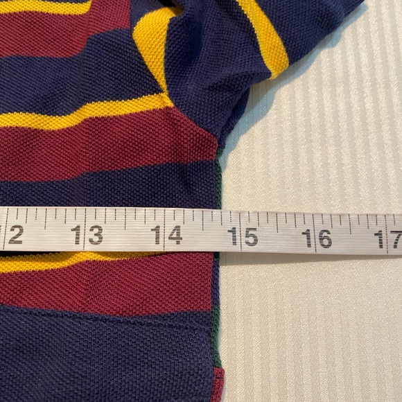 Polo Ralph Lauren 1967 Mesh Striped Polo Shirt - Picture 6 of 9